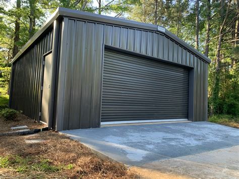 30x30 metal building house|metal garages 30' x installed.